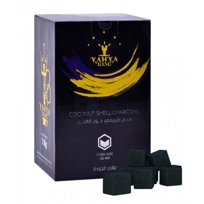 Уголь для кальяна Coco Yahya Elegance King 1кг cl01 фото