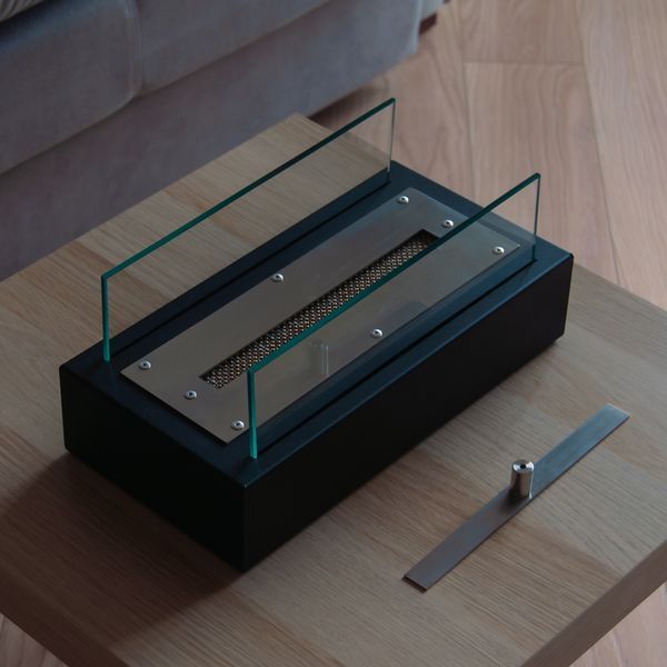 Біокамін Anjuna - Flame Glass Black anj-301 фото