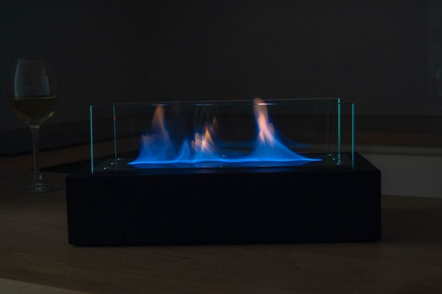 Біокамін Anjuna - Flame Glass Black anj-301 фото